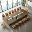 Premium Light Luxury Conference Table - Maoters thumbnail 4