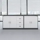 Modern Wooden Credenza – Room Divider & File Storage thumbnail 2