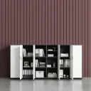 Minimalist Office Credenza – Room Divider File Storage thumbnail 3