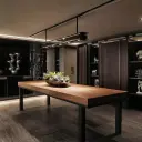 Executive Boardroom Luxury Wood Conference Table - Maoters thumbnail 1