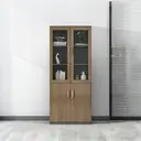 Modern Minimalist Wooden Office Filing Cabinet thumbnail 1
