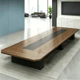 Oversized Executive Conference Tables – Commercial Long Tables for Offices thumbnail 1