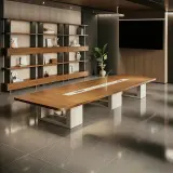 Modern Executive Wood Conference Table - Maoters thumbnail 1