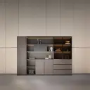 Modern Classic Wood Office Cabinet – Floor Standing thumbnail 1