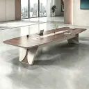 Elegant Light Luxury Conference Table - Maoters thumbnail 1