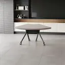 Modern Mobile Circle Modular Conference Table - Maoters thumbnail 1