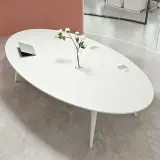 Modern Office Oval Conference Table - Maoters thumbnail 1
