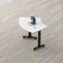 Collaborative Training Room Round Conference Table - Maoters thumbnail 1