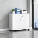 Mobile Metal Filing Cabinet with Lock Drawers thumbnail 1