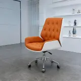 Ergonomic Comfort Office Chair — Adjustable Height for Long Sitting thumbnail 1