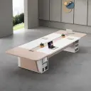 Minimalist Modern Large Executive Conference Table - Maoters thumbnail 1
