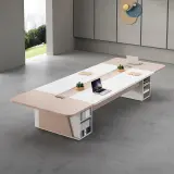 Minimalist Modern Large Executive Conference Table - Maoters thumbnail 1