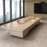 Luxury Modern Large Executive Conference Table - Maoters thumbnail 1