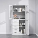 Multi-Tier Steel Office Filing Cabinet thumbnail 3