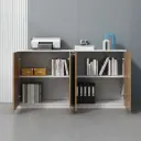 Low Wooden Office Cabinet for Documents thumbnail 3