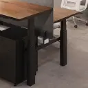 Electric Dual Desk with Privacy Panel thumbnail 7