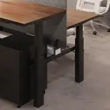 Electric Dual Desk with Privacy Panel thumbnail 7