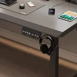 Long Electric Standing Desk — Adjustable Height Modern Office Workstation thumbnail 9
