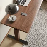 Modern Adjustable Height Standing Desk — Electric Sit-Stand Long Workbench for Office thumbnail 10
