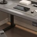 Long Electric Standing Desk — Adjustable Height Modern Office Workstation thumbnail 10