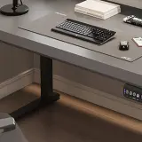 Long Electric Standing Desk — Adjustable Height Modern Office Workstation thumbnail 10