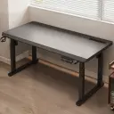 Long Electric Standing Desk — Adjustable Height Modern Office Workstation thumbnail 1