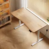 Solid Wood Electric Lift Desk thumbnail 1