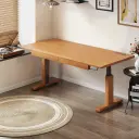 Adjustable Height Modern Minimalist Office Desk for Efficient Workplaces thumbnail 1
