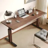 Modern Adjustable Height Standing Desk — Electric Sit-Stand Long Workbench for Office thumbnail 3