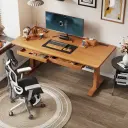 Adjustable Height Modern Minimalist Office Desk for Efficient Workplaces thumbnail 4
