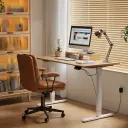 Solid Wood Electric Lift Desk thumbnail 3