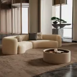 Reception Seating with Curved Sofa – Welcoming & Space-Efficient Design thumbnail 4