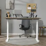 Height Adjustable Modern Simple Office Desk – Ergonomic Standing Workstation thumbnail 4