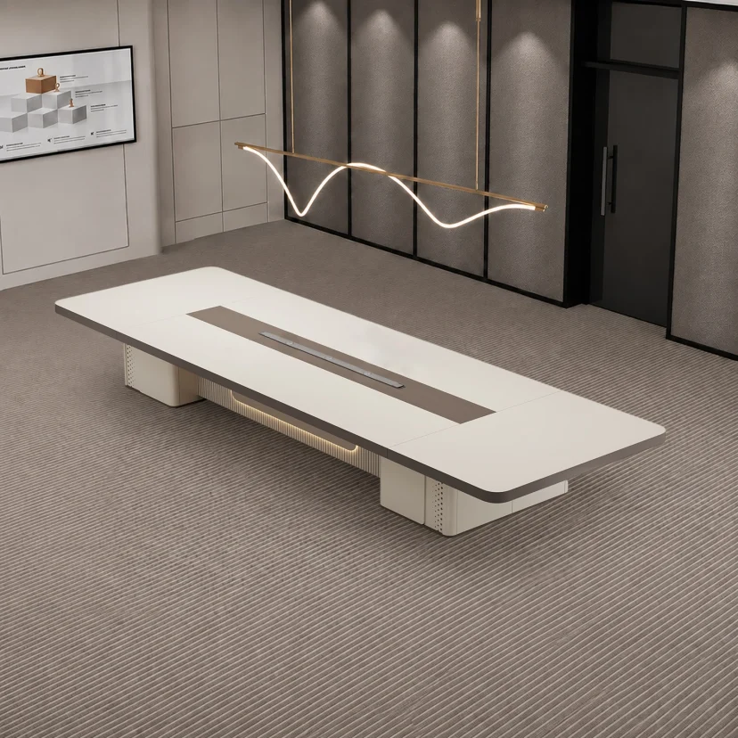 Modern minimalist high-end long table