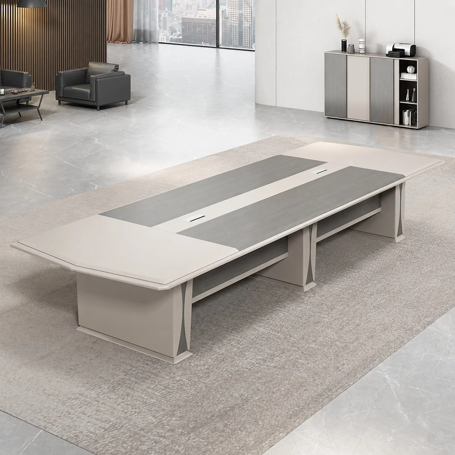 Modern Minimalist Conference Table