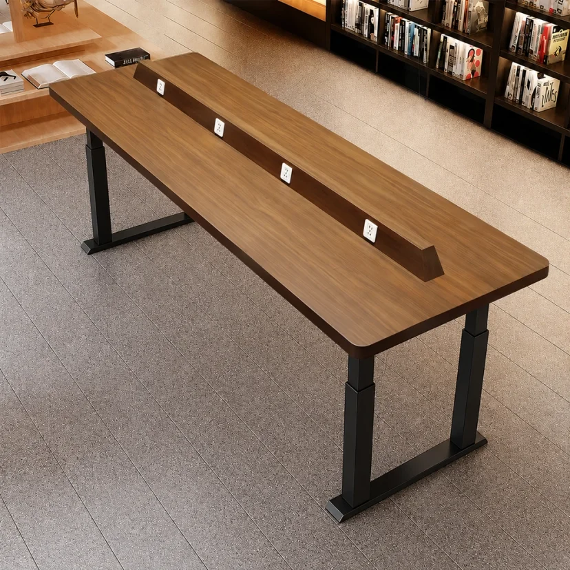Smart Electric Sit Stand Table for Meetings – Programmable Height Control for Collaborative Work