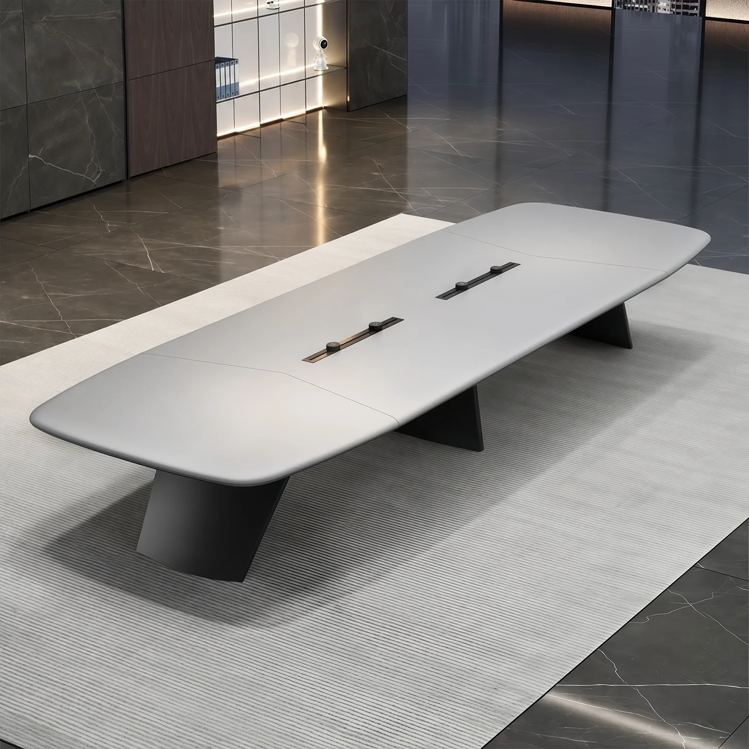 Modern conference table suitable for office meeting rooms – Maoters