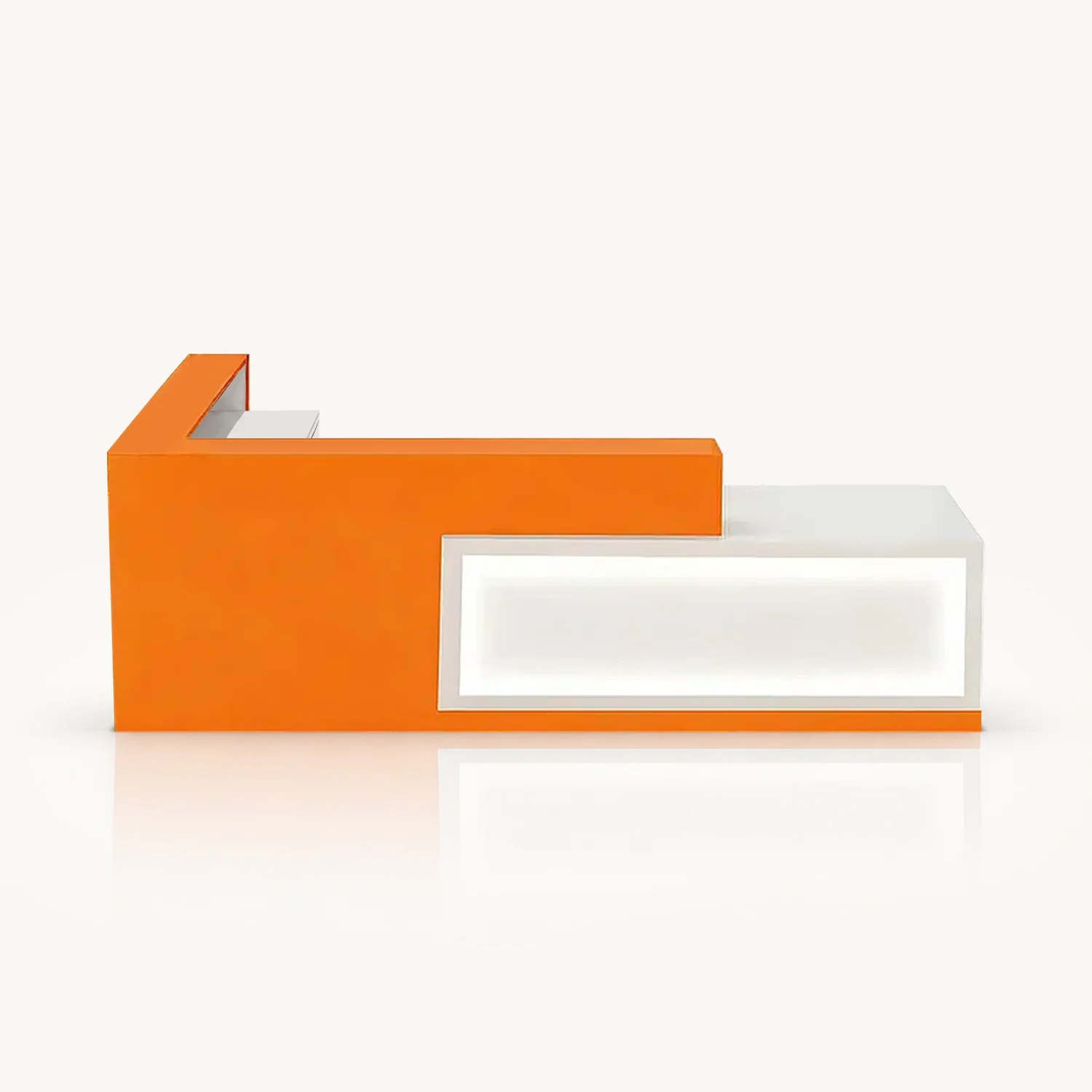 L-shaped Reception Desk - Maoters