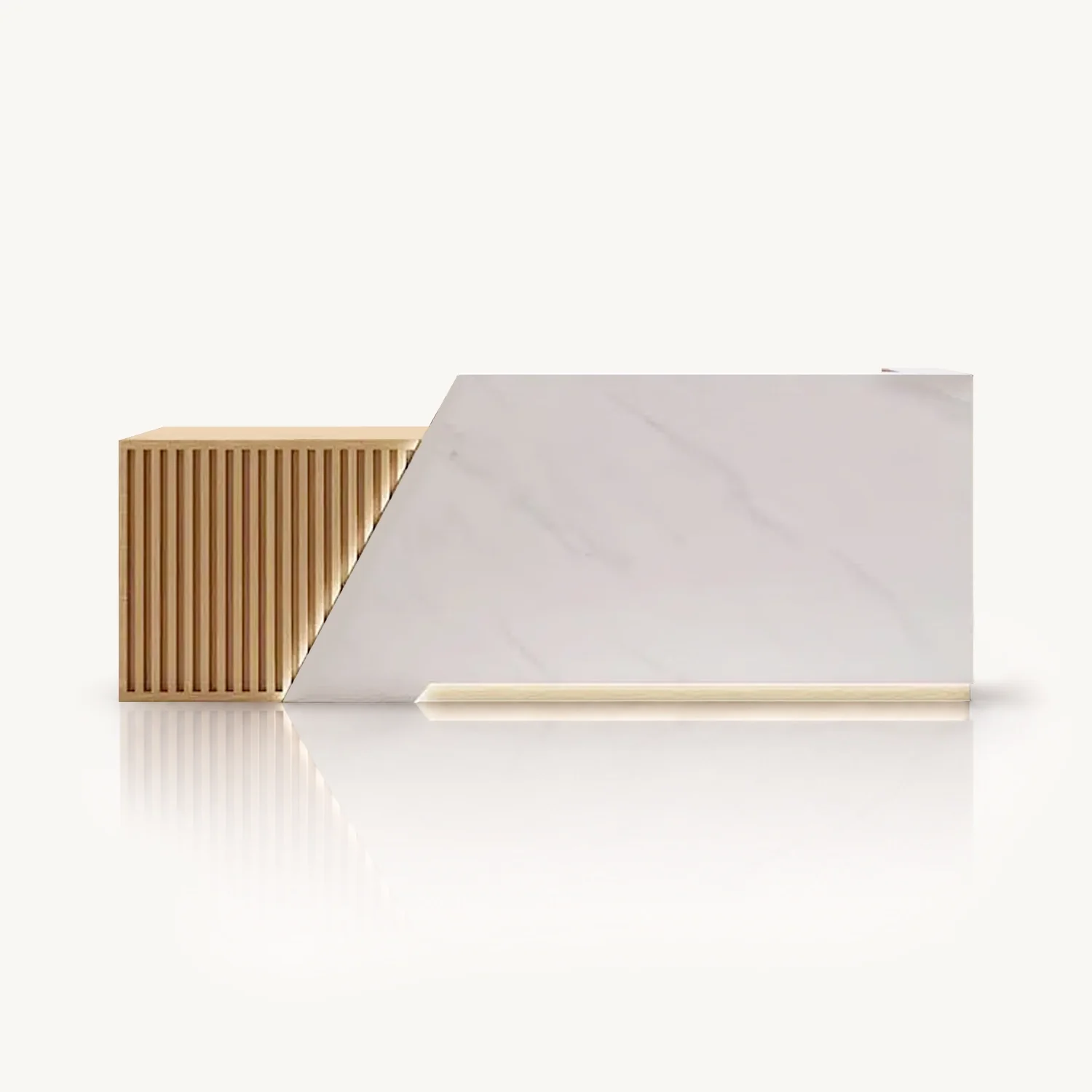 Showcase Brand Style Influencer Reception Desk