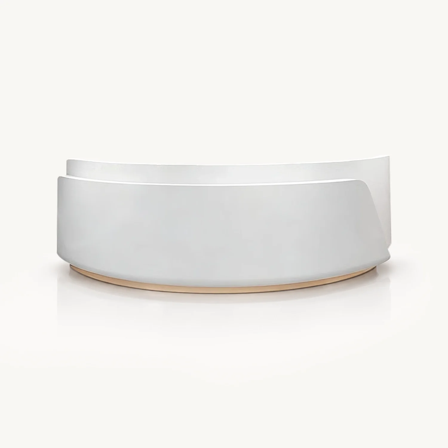 Curved Beauty Salon Bar Counter