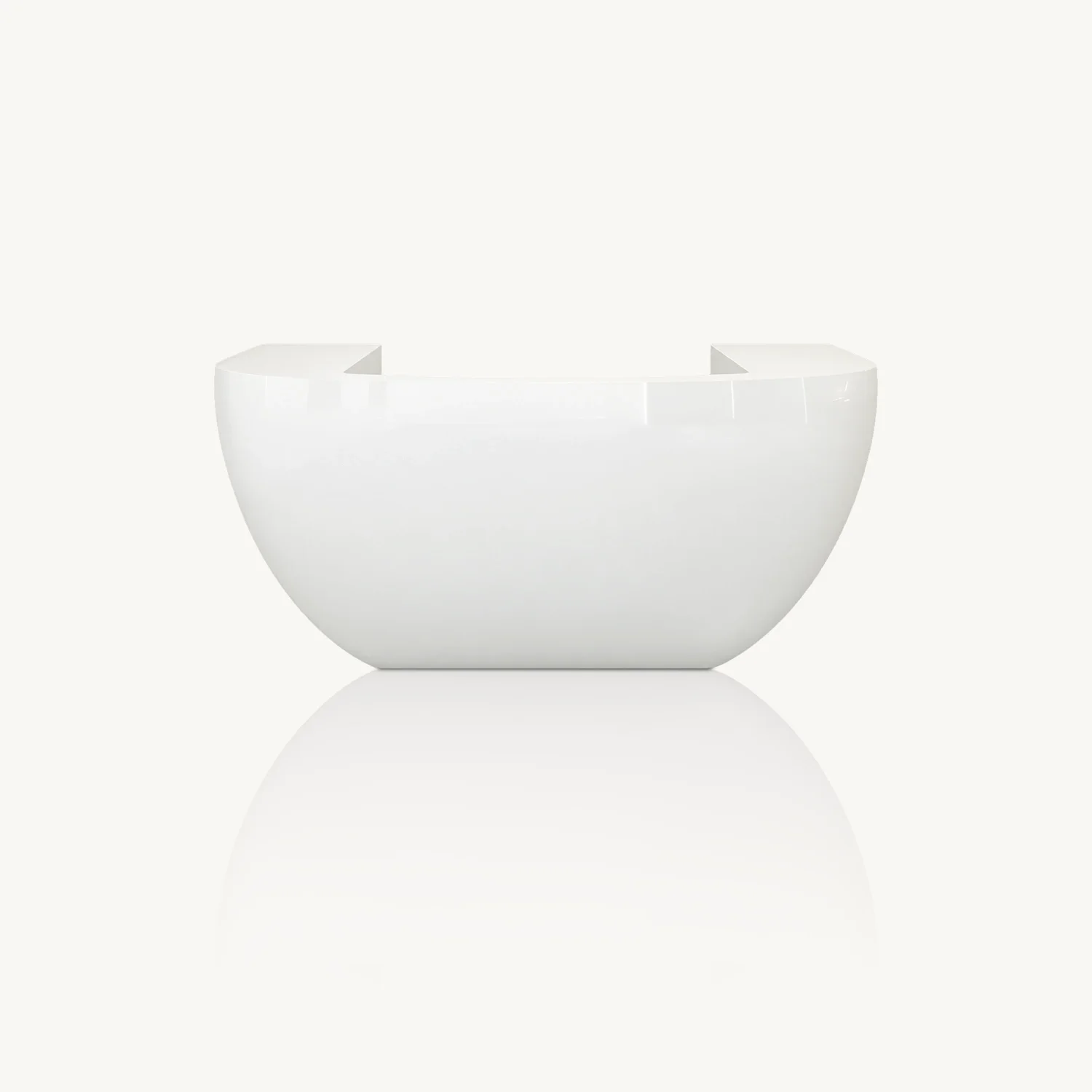 Compact U Cut Curved Reception Desk - Maoters
