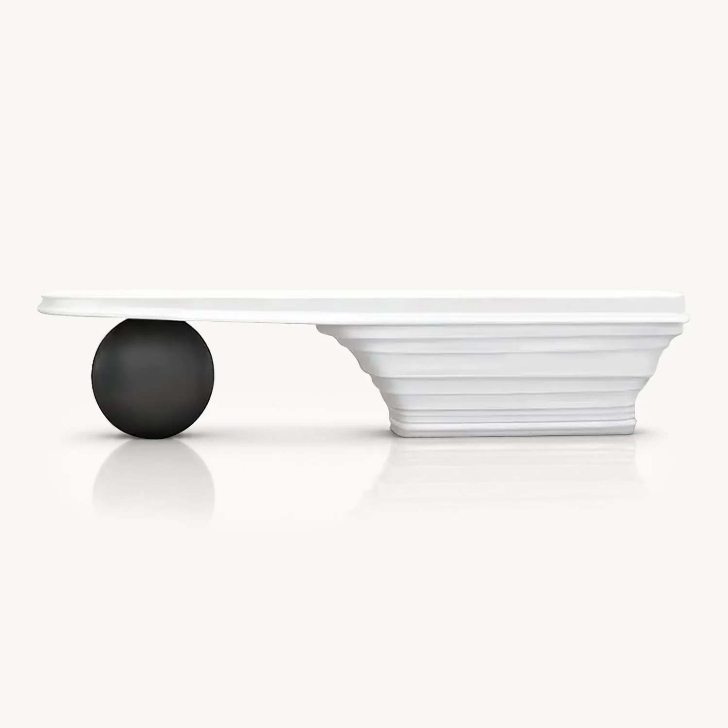 Modern Lacquer Reception Desk - Maoters