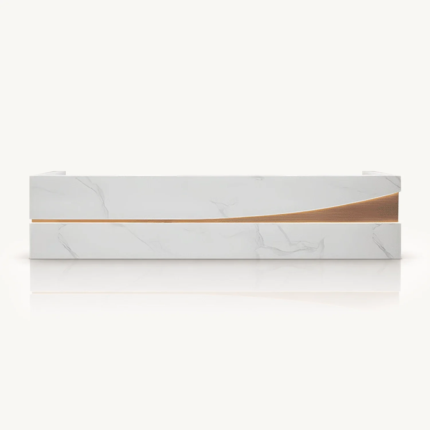 Modern Office Marble Reception Desk - Maoters