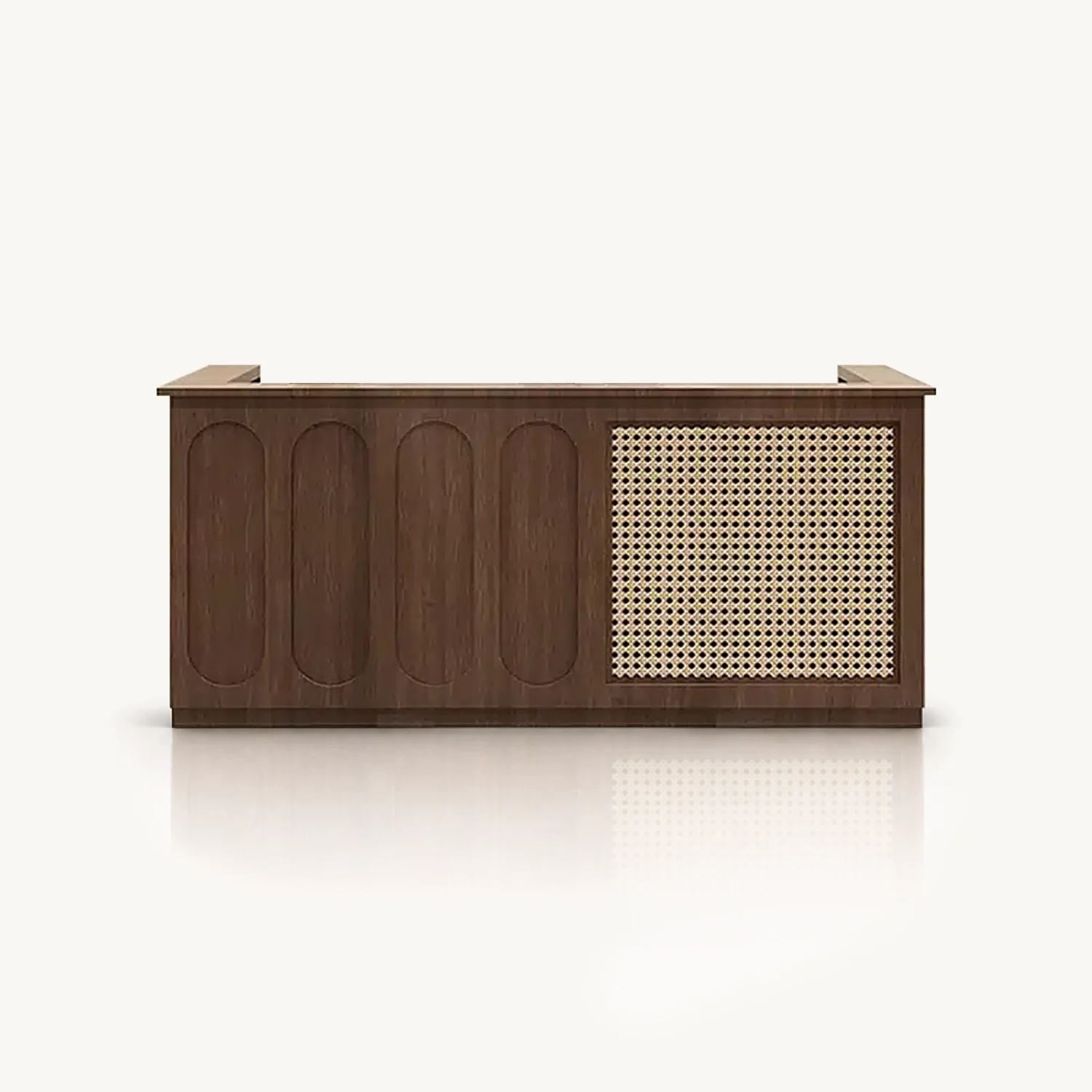 Wooden Reception Counter - Maoters