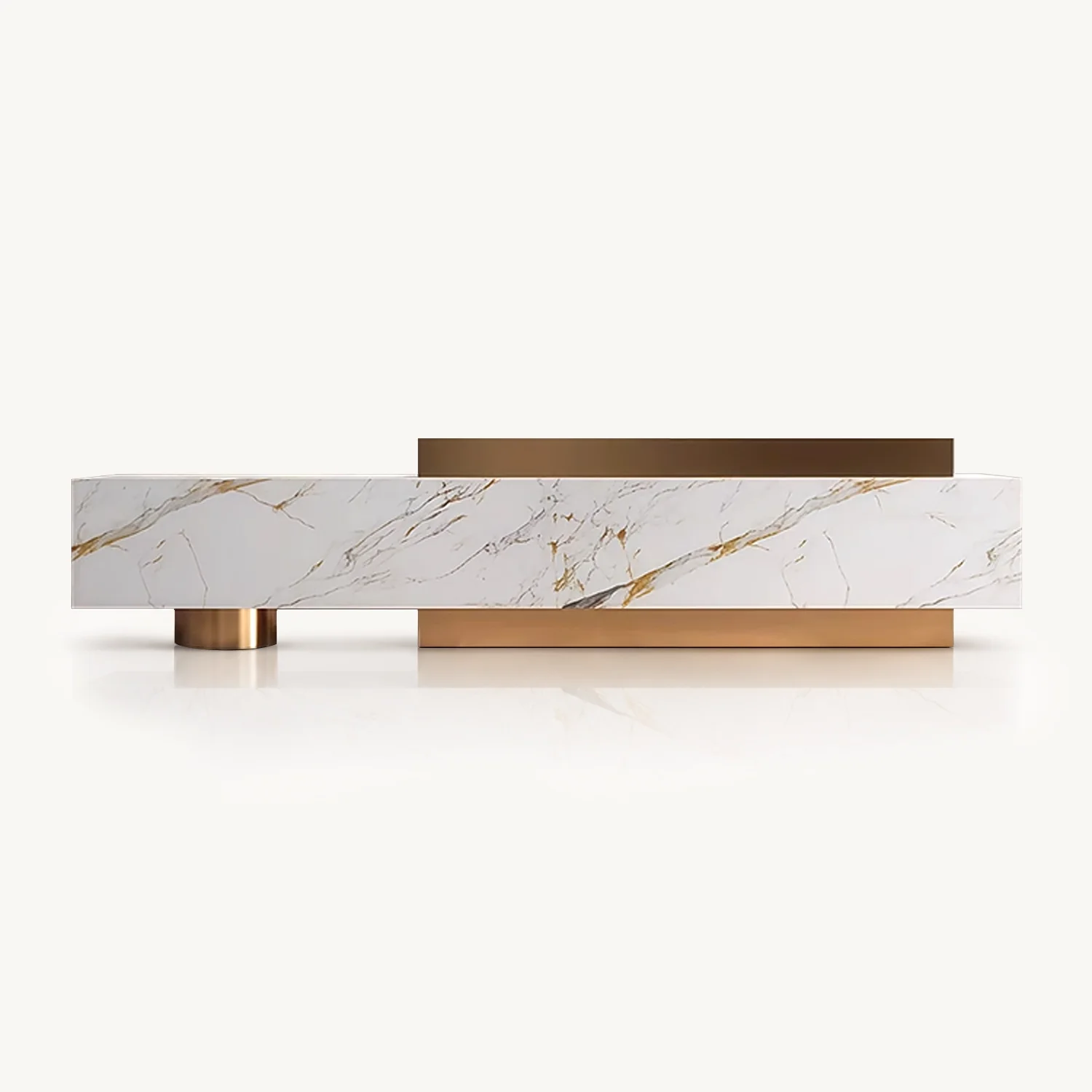 Sleek Luxury Business Reception Desk - Maoters