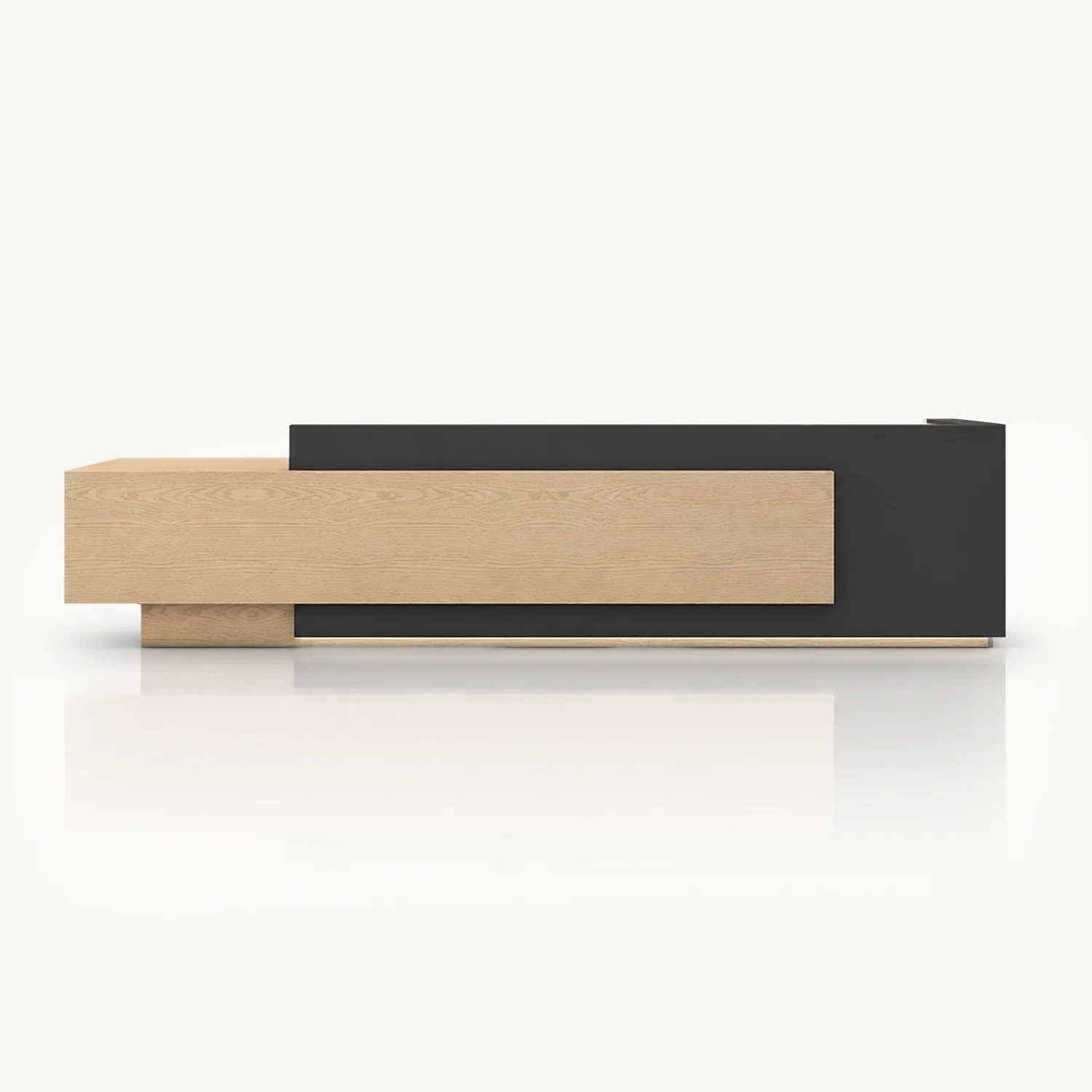 Modern Simple Wood Reception Desk - Maoters
