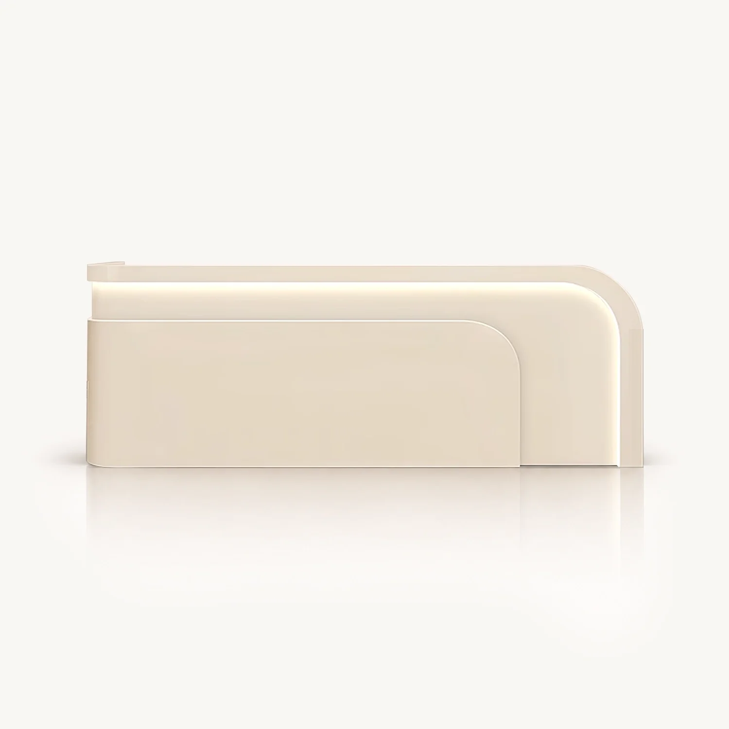 Modern Fashion Curved Reception Desk - Maoters