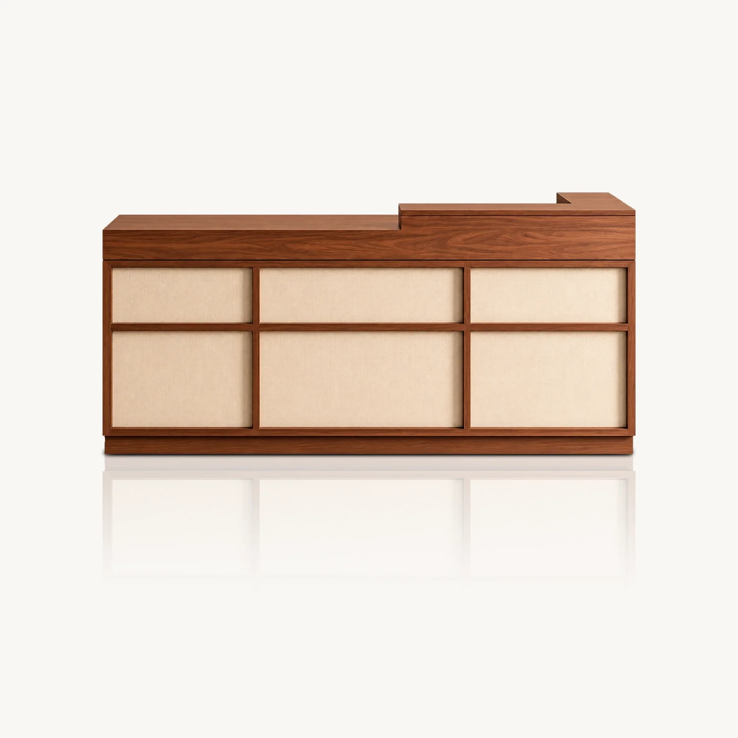 Modern reception desk suitable for office lobbies and salon reception areas – Maoters