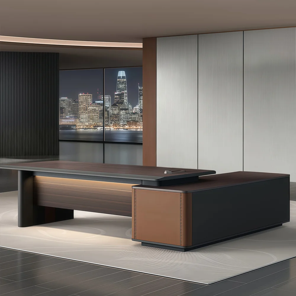 Luxury Modern Executive Desk with Simple Design
