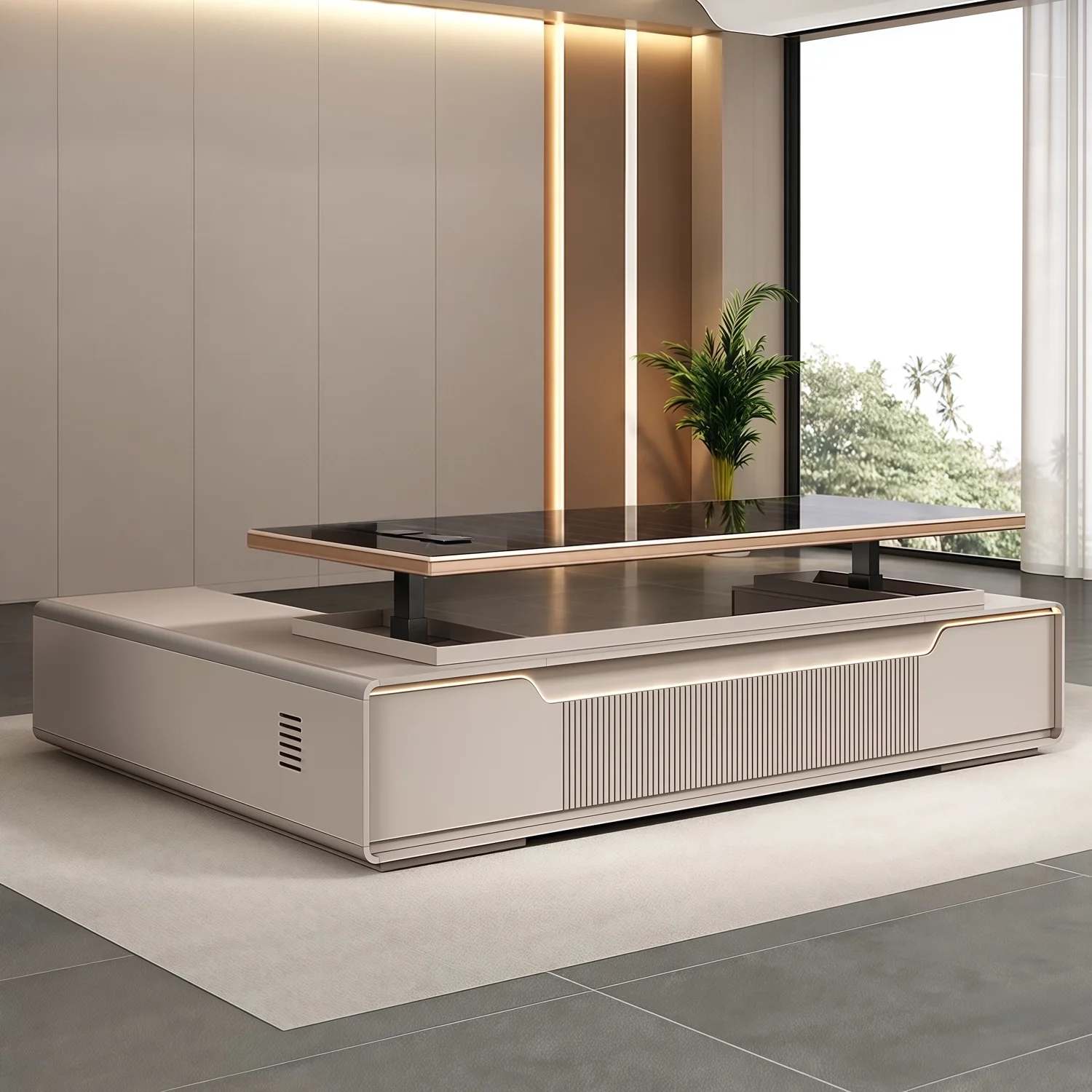 Executive Lift Desk for Modern Offices